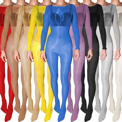 bodysuit nylon|Women's Nylon Bodysuits .